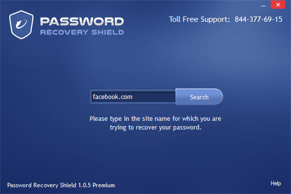 Password Recovery Facebook