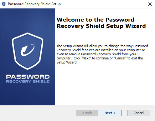 Password Recovery Install