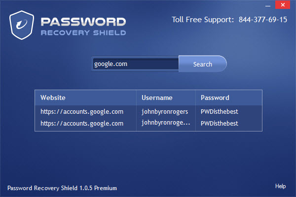Password Recovery Gmail Results